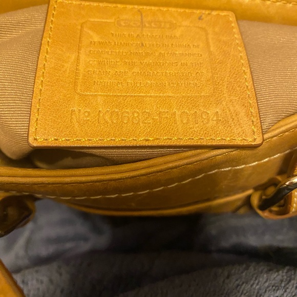 Coach authentic leather purse used very little, like new inside and outside. - Picture 2 of 15